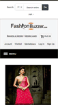 Mobile Screenshot of fashionbuzzer.com